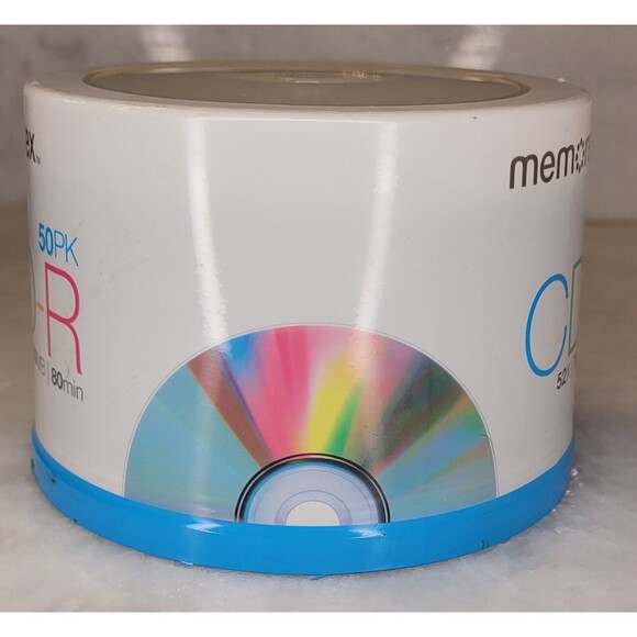 Memorex CD-R (50-Pack) 52X 700MB 80 Min - Blank Recordable Discs - New Sealed - Picture 5 of 7